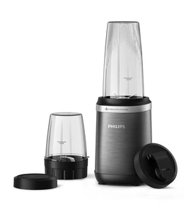 Blenderis Philips Blender | HR2766/00 | Tabletop | 1000 W | Jar material Plastic | Jar capacity 0.7 + 0.3 L | Ice crushing | Black  Hover