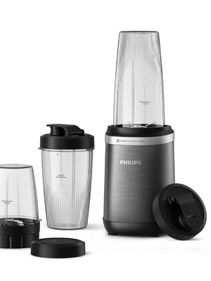 Blenderis Philips Blender | HR2767/00 | Tabletop | 1000 W | Jar material Plastic | Jar capacity 0.3 + 0.5 + 0.7 L | Ice crushing | Black  Hover