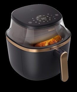  Philips Airfryer | NA322/00 3000 Series | Power 1400 W | Capacity 4.2 L | RapidAir Plus | Black  Hover