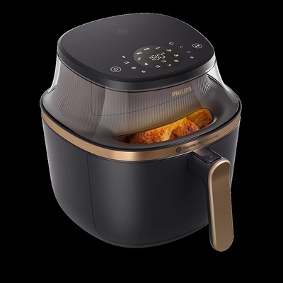  Philips Airfryer | NA322/00 3000 Series | Power 1400 W | Capacity 4.2 L | RapidAir Plus | Black