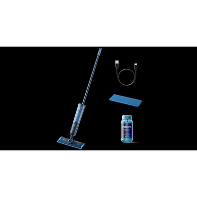  Philips | Washing broom | XV3101/01 OneUp 3000 series | Cordless operating | 3.6 V | Washing function | Operating time (max) 50 min | Blue