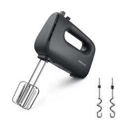 Mikseris Philips Hand mixer | HR3739/00 5000 Series | Hand Mixer | 400 W | Number of speeds 5 | Turbo mode | Black