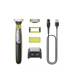  Philips Face and Body Shaver QP2834/20 OneBlade 360 Operating time (max) 60 min Wet & Dry Lithium Ion Black/Green