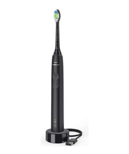 Birste Philips | Sonicare Electric Toothbrush | HX3681/54 | Rechargeable | For adults | Number of brush heads included 1 | Number of teeth brushing modes 2 | Black  Hover