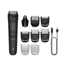 Philips All-in-One Hair Trimmer | MG3945/15 3000 Series | Cordless | Number of length steps 12 | Black