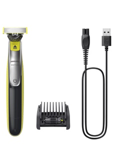  Philips Shaver | QP2734/23 OneBlade 360 | Operating time (max) 60 min | Wet & Dry | Lithium Ion | Green/Gray  Hover