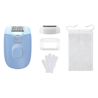 Epilātors Philips Epilator | BRE247/00 Series 4000 | Number of power levels 2 | Blue