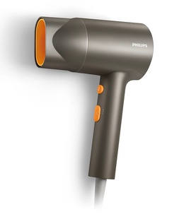 Philips Hair Dryer | BHD321/00 3000 Series | 1600 W | Number of temperature settings 2 | Ionic function | Grey/Orange  Hover