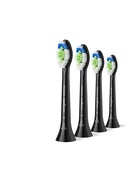 Birste Philips Replacement brush heads | HX6064/88 Sonicare Optimal White | Heads | For adults | Number of brush heads included 4 | Black