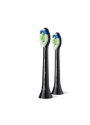 Birste Philips Replacement brush heads | HX6062/88 Sonicare Optimal White | Heads | For adults | Number of brush heads included 2 | Black