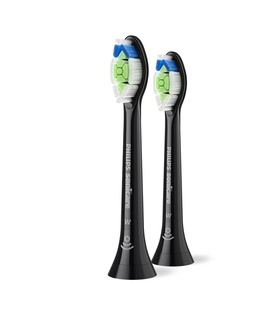 Birste Philips Replacement brush heads | HX6062/88 Sonicare Optimal White | Heads | For adults | Number of brush heads included 2 | Black  Hover