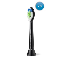 Birste Philips Replacement brush heads | HX6068/88 Sonicare Optimal White | Heads | For adults | Number of brush heads included 8 | Black