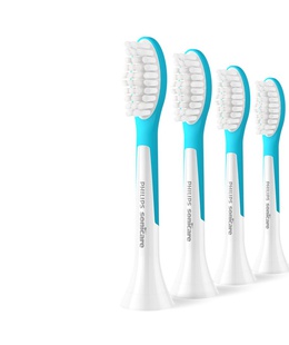 Birste Philips Replacement brush heads | HX6044/90 Sonicare For Kids7+ | Heads | For kids | Number of brush heads included 4 | White/Blue  Hover