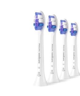 Birste Philips Replacement brush heads | HX6054/87 Sonicare Sensitive | Heads | For adults | Number of brush heads included 4 | White  Hover