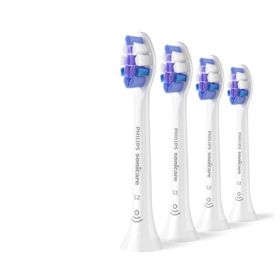 Birste Philips Replacement brush heads | HX6054/87 Sonicare Sensitive | Heads | For adults | Number of brush heads included 4 | White
