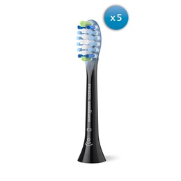 Birste Philips | Toothbrush Heads | HX9045/88 Sonicare Premium Plaque Defence | Heads | For adults | Number of brush heads included 5 | Black