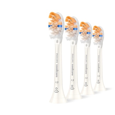 Birste Philips Replacement brush heads | HX9094/87 Sonicare Premium All-in-One | Heads | For adults | Number of brush heads included 4 | White