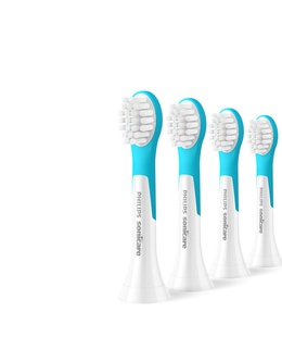 Birste Philips Toothbrush Heads | HX6034/90 Sonicare For Kids3+ | Heads | For children | Number of brush heads included 4 | White/Blue  Hover