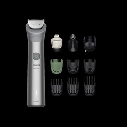  Philips All-in-One Trimmer | MG5921/15 5000 Series | Cordless | Wet & Dry | Number of length steps 11 | Light Gray