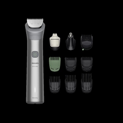  Philips All-in-One Trimmer | MG5921/15 5000 Series | Cordless | Wet & Dry | Number of length steps 11 | Light Gray