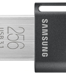  Samsung | FIT Plus | MUF-256AB/APC | 256 GB | USB 3.1 | Black/Silver  Hover