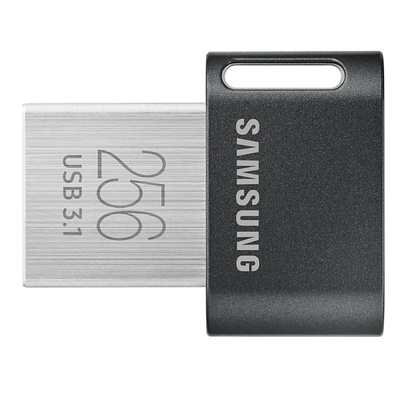  Samsung | FIT Plus | MUF-256AB/APC | 256 GB | USB 3.1 | Black/Silver