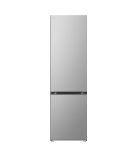 LG Refrigerator GBV3200DPY Energy efficiency class D Free standing Combi Height 203 cm No Frost system Fridge net capacity 277 L Freezer net capacity 110 L Display 35 dB Silver  Hover