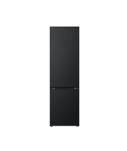  LG | Refrigerator | GBV5240CEP | Energy efficiency class C | Free standing | Combi | Height 203 cm | No Frost system | Fridge net capacity 277 L | Freezer net capacity 110 L | Display | 35 dB | Matte Black  Hover