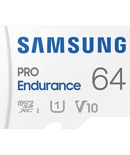  Samsung | PRO Endurance | MB-MJ64KA/EU | 64 GB | MicroSD Memory Card | Flash memory class U1  Hover