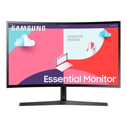 Monitors Samsung | Curved Monitor | LS24C366EAUXEN | 24  | VA | 16:9 | 75 Hz | 4 ms | 1920 x 1080 pixels | 250 cd/m² | HDMI ports quantity 1 | Black
