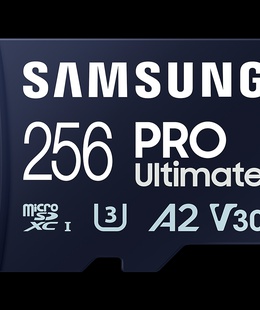  Samsung | MicroSD Card | PRO Ultimate | 256 GB | microSDXC Memory Card | Flash memory class U3  Hover
