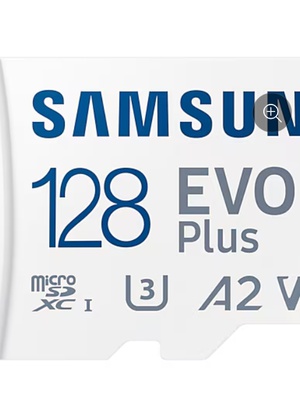 Samsung | MicroSD Card | EVO Plus | 128 GB | microSDXC Memory Card | Flash memory class U3  Hover