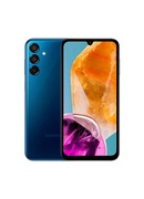Telefons Samsung Galaxy M15 (M156) | Dark Blue | 6.5  | Super AMOLED | 1080 x 2340 pixels | Mediatek | Dimensity 6100+ (6 nm) | Internal RAM 4 GB | 128 GB | microSDXC | Dual SIM | Nano-SIM | 4G | 5G | Main camera resolution 50+5+2 MP | Secondary camera resolution 13 MP | Android | 14 | 6000 mAh