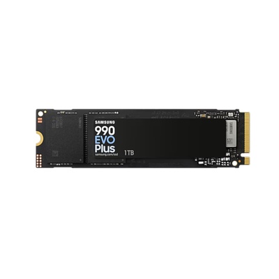  Samsung SSD | 990 EVO Plus | 1000 GB | SSD form factor M.2 2280 | Solid-state drive interface NVMe | Read speed 7250 MB/s | Write speed 6300 MB/s