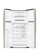  Hitachi | R-W661PRU1 (GPW) | Refrigerator | Energy efficiency class F | Free standing | Side by side | Height 183.5 cm | Fridge net capacity 396 L | Freezer net capacity 144 L | Display | 40 dB | Glass White Hover