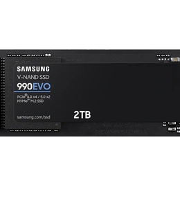  Samsung | 990 EVO | 2000 GB | SSD form factor M.2 2280 | SSD interface NVMe | Read speed 5000 MB/s | Write speed 4200 MB/s  Hover