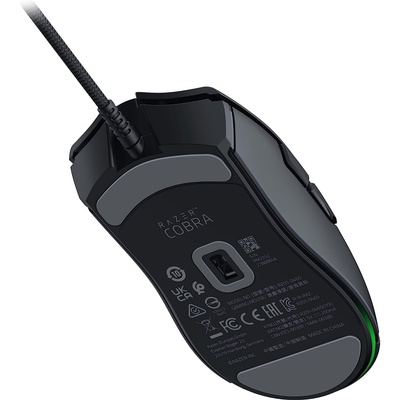 Pele Razer | Gaming Mouse | Cobra | Wired | Optical | Gaming Mouse | Black | Yes