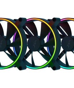  Razer Kunai Chroma RGB 140mm LED PWM Performance Fan - 3 Pack  Hover