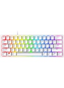 Tastatūra Razer | Huntsman Mini 60% | Gaming keyboard | Optical | RGB LED light | US | Mercury | Wired