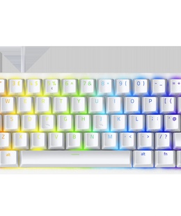 Tastatūra Razer | Optical Gaming Keyboard | Huntsman Mini 60% | Gaming keyboard | Wired | RGB LED light | RU | Mercury | USB-C | Red Switch  Hover