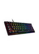 Tastatūra Razer | Huntsman Mini 60% | Gaming keyboard | Opto-Mechanical | RGB LED light | NORD | Black | Wired Hover