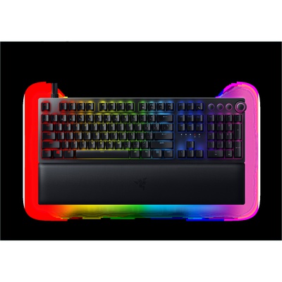 Tastatūra Razer Huntsman V2 Gaming keyboard Optical Analog Switch RGB LED light RU Wired