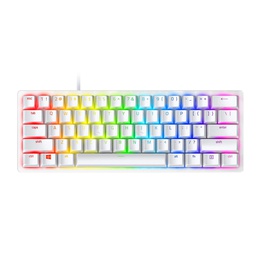 Tastatūra Razer | Huntsman Mini 60% | White | Gaming keyboard | Wired | Opto-Mechanical | RGB LED light | NORD