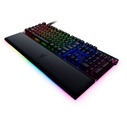 Tastatūra Razer | Huntsman V2 Optical Gaming Keyboard | Gaming Keyboard | Wired | RGB LED light | US | Black | Numeric keypad | Linear Red Switch