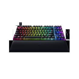 Tastatūra Razer | Huntsman V2 Tenkeyless | Gaming keyboard | Wired | Optical Gaming Keyboard | RGB LED light | US | Clicky Purple Switch