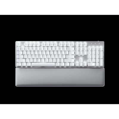 Tastatūra Razer | Mechanical Keyboard | Pro Type Ultra | Mechanical Gaming Keyboard | Wireless/Wired | US | White | Wireless connection