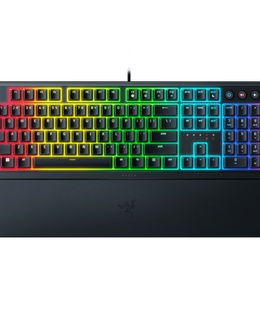 Tastatūra Razer | Gaming Keyboard | Ornata V3 | Gaming keyboard | Wired | RGB LED light | NORD | Black | Numeric keypad | Razer Mecha-Membrane  Hover