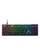 Tastatūra Razer Gaming Keyboard  Deathstalker V2 Gaming Keyboard Ultra-Slim Casing with Durable Aluminum Top Plate; Laser-Etched Keycaps with Ultra-Durable Coating RGB LED light US Wired Black Bluetooth Numeric keypad Optical Switches (Linear) Hover