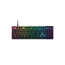 Tastatūra Razer Deathstalker V2 Gaming keyboard Multi-functional media button and media roller; Fully programmable keys with on-the-fly macro recording; N-key roll over RGB LED light NORD Wired