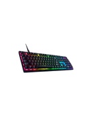 Tastatūra Razer Deathstalker V2 Gaming keyboard Multi-functional media button and media roller; Fully programmable keys with on-the-fly macro recording; N-key roll over RGB LED light NORD Wired Hover